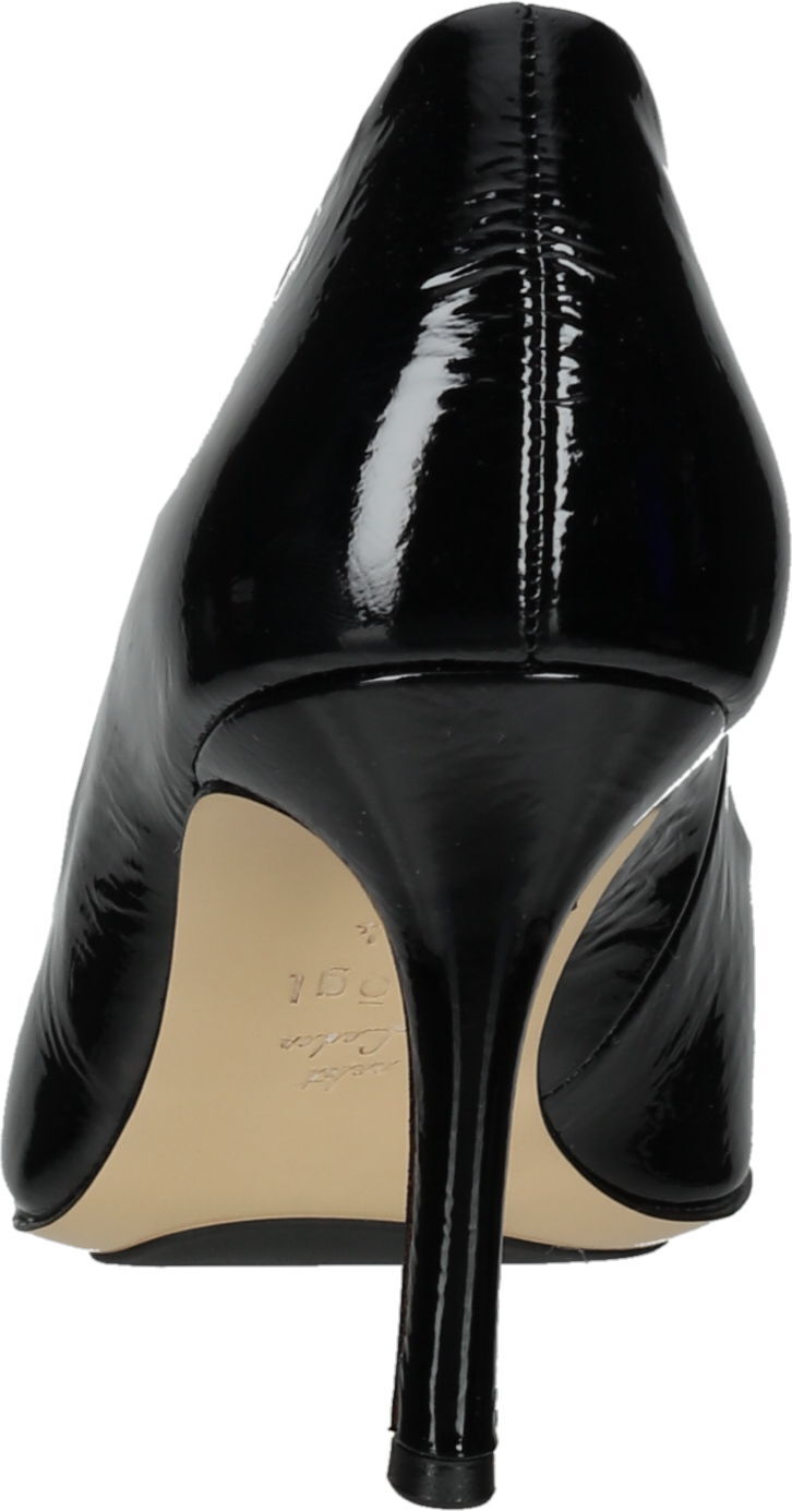 Sportliche h&ouml;gl Pumps Schlupfschuhe f&uuml;r Damen 6-187004 0100 Schwarz