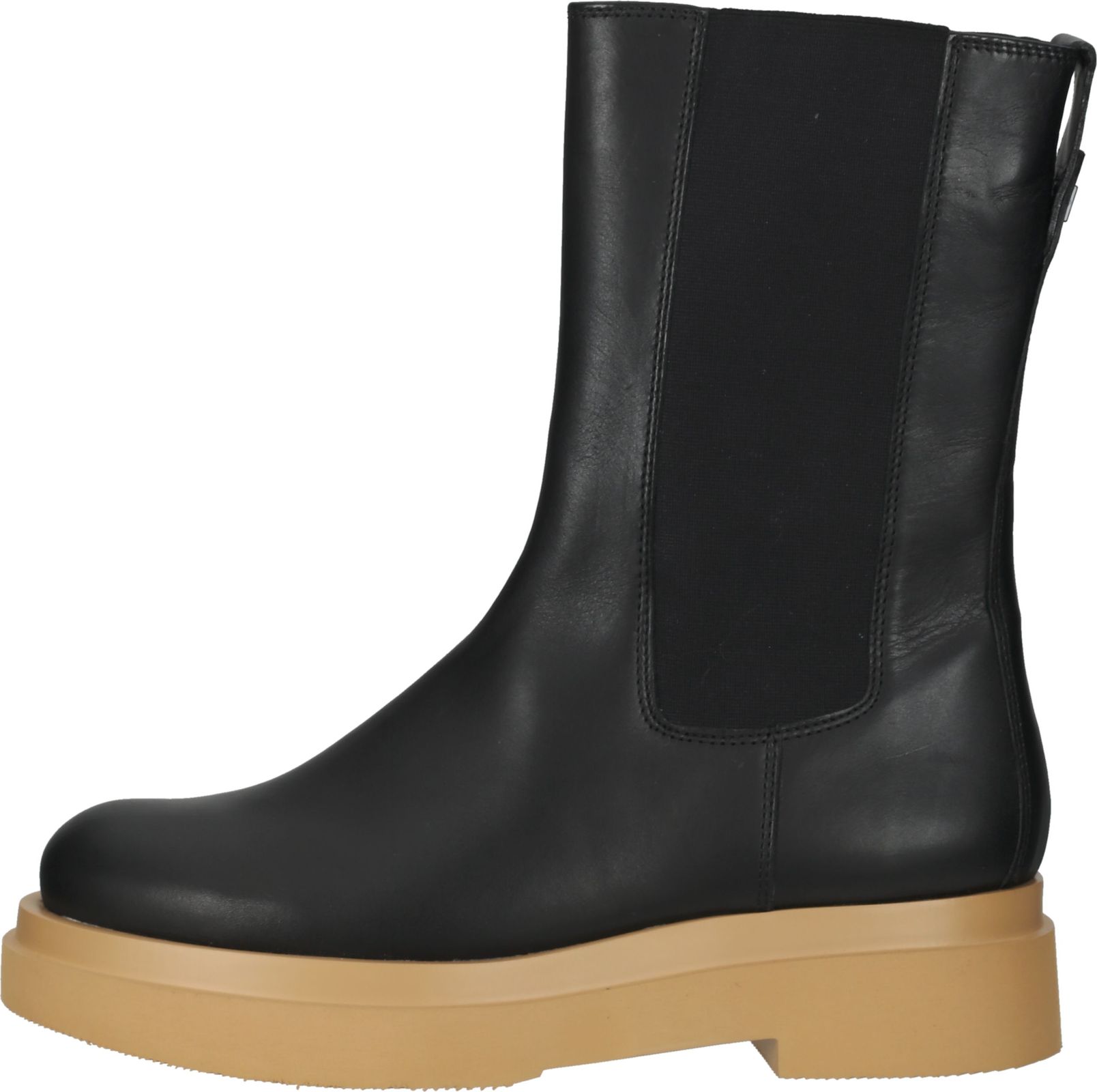 Hochwertige h&ouml;gl Stiefel Stiefel f&uuml;r Damen 4-103203 0128 Schwarz