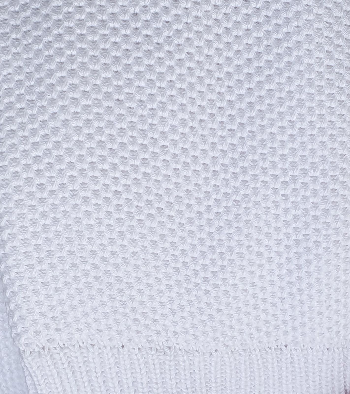Schlichter ESPRIT Herren Strick-Pullover Rundhals-Sweater Baumwoll-Pullover Wei&szlig;