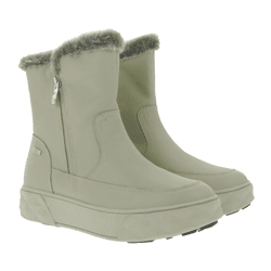 Modische CAPRICE Damen Stiefelette mit CAP BlueGrip-Technologie Fell-Schuhe Winter-Schuhe 9-26402-43 402 Beige