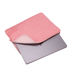 High-Quality Case Logic MacBook Case with Memory Foam Laptop Protective Sleeve, 14-Inch, 3204907, Pink