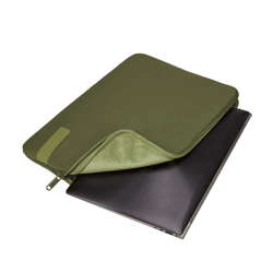 High-Quality Case Logic Reflect Laptop Sleeve with Memory Foam Protection, 14-Inch, 3204696, Olive Green