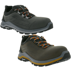 GARSPORT Speed Low S3 Herren & Damen Sicherheits-Schuhe mit Michelin-Arrow-HRO-Gummisohle Arbeits-Schuhe GDS1090016 Grau oder Braun