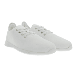 atmungsaktive GROUNDIES Barfußschuhe Balance 2.0 Herren Low-Top Sneaker mit TrueSense Sohle Schnür-Schuhe GND-230259-02 Weiß