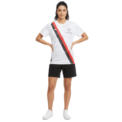 offizielles PUMA Manchester City 2025/26 Damen KidSuper Trikot nachhaltiges Premier League Fußball-Shirt 701235028 001 Weiß