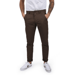 klassische BLEND BHTromp Herren Chinohose mit Reißverschluss Stoffhose 20703188ME-71507 Braun
