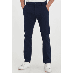 klassische BLEND BHTromp Herren Chinohose mit Reißverschluss Stoffhose 20703188ME-70230 Blau