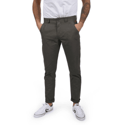 klassische BLEND BHTromp Herren Chinohose mit Reißverschluss Stoffhose 20703188ME-75112 Grau