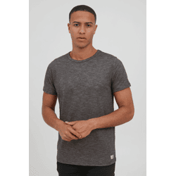 klassisches 11 PROJECT PRTullio Herren T-Shirt mit Rundhals Shirt 21300777-ME-194007 Schwarz