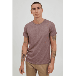 klassisches 11 PROJECT PRTullio Herren T-Shirt mit Rundhals Shirt 21300777-ME-191526 Rot