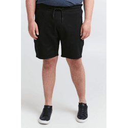 klassische SOLID SDTaras BT Herren Sweatshorts mit Kordelzug Shorts Große Größen 21300891-ME-799000 Schwarz