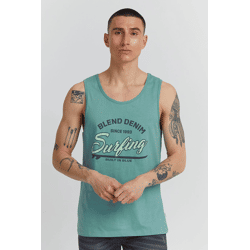 klassisches BLEND BDLingo Herren Tanktop mit Rundhals Top 20714921ME-164712 Blau