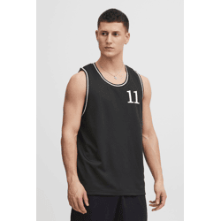 klassisches 11 PROJECT PRZayden Herren Tanktop mit Rundhals Top 21301016-ME-194008 Schwarz