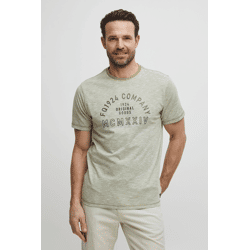 klassisches FQ1924 FQIvar Herren T-Shirt mit Rundhals Shirt 21900538-ME-170115 Grün