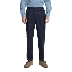 klassische CASUAL FRIDAY CFMarc Herren Hose mit Brandlabel Freizeithose 20505227-194013 Blau
