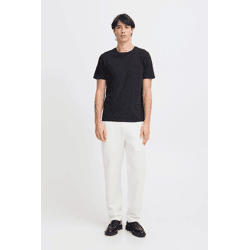 klassische CASUAL FRIDAY CFPandrup Herren Leinenhose aus Baumwolle Sommerhose 20505421-110103 Weiß