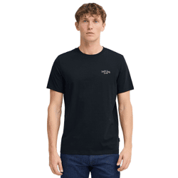 klassisches BLEND BHJamey Herren T-Shirt mit Rundhals Shirt 20717774-194007 Schwarz