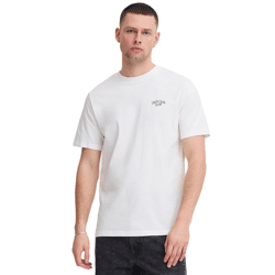 klassisches BLEND BHJamey Herren T-Shirt mit Rundhals Shirt 20717774-110602 Weiß