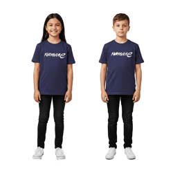 sportliches Formula E Kinder T-Shirt Kurzarm-Shirt nachhaltiges Baumwoll-Shirt mit Formula E Logo 701223582 001 Navy-Blau