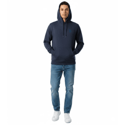 weicher ON THAT ASS Arcano Hoodie Herren Baumwoll-Sweater mit Fleece-Innenfutter Navy-Blau