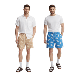 klassische BLEND Herren Shorts mit Kordelzug Shorts auch in großen Größen 20715497 Beige oder Blau