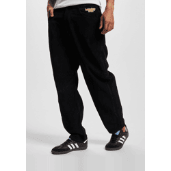 stylische Homeboy Herren Jeans Reißverschluss Taschen 730 g/m² mit Baumwolle Schwarz