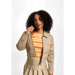 moderne Dickies Damen Jacke Beige