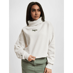 modernes Converse Damen Sweatshirt mit Baumwolle Weiß