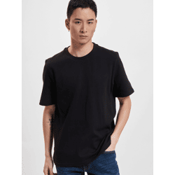 lässiges Jack & Jones Herren T-Shirt mit Baumwolle Schwarz