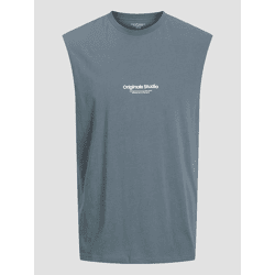 modernes Jack & Jones Herren T-Shirt mit Baumwolle Blau