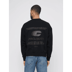 modernes Jack & Jones Herren Sweatshirt mit Baumwolle Schwarz