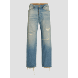 stylische Jack & Jones Herren Jeans mit Baumwolle Blau