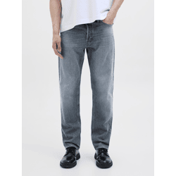 bequeme Jack & Jones Herren Jeans mit Baumwolle Blau