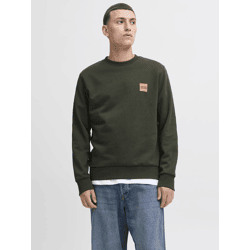 weiches Jack & Jones Herren Sweatshirt mit Baumwolle Grün