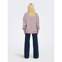 weiches Only Damen Sweatshirt mit Baumwolle Grau