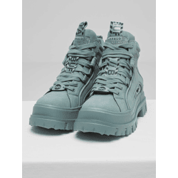 lässige Buffalo Damen Boots Blau