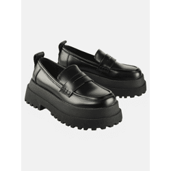 stylische Buffalo Damen Sneaker Schwarz