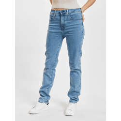moderne LEVI´S Damen Jeans Straight Fit Denim mit Baumwolle Blau