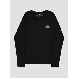 lässiges Alpha Industries Herren Sweatshirt mit Baumwolle Schwarz