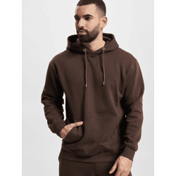 bequemer Redefined Rebel Herren Hoodie Kordelzug Kapuze mit Baumwolle Braun