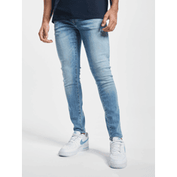 moderne Only & Sons Herren Jeans Skinny Fit Stretch Reißverschluss mit Baumwolle Blau