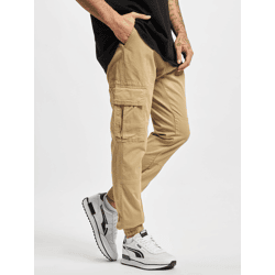 bequeme 2Y Premium Herren Jeans Stretch Reißverschluss Taschen mit Baumwolle Beige
