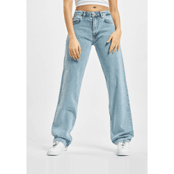 moderne 2Y Premium Damen Jeans Reißverschluss mit Baumwolle Blau