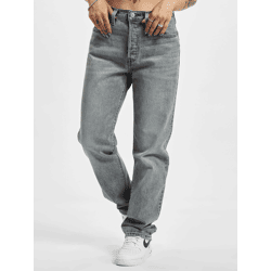 moderne LEVI´S Damen Jeans Straight Fit Stretch mit Baumwolle Grau