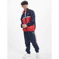 Comfortable Sergio Tacchini Men's Pants with Zipper Pockets, Navy