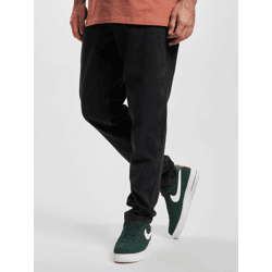 bequeme Karl Kani Herren Jeans Reißverschluss Taschen mit Baumwolle Schwarz