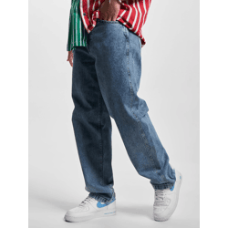 lässige Karl Kani Herren Jeans mit Baumwolle Blau