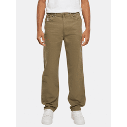 stylische Karl Kani Herren Jeans mit Baumwolle Khaki