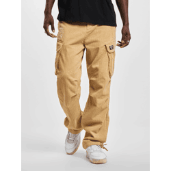 moderne Karl Kani Herren Jeans Reißverschluss Taschen 370 g/m² mit Baumwolle Beige