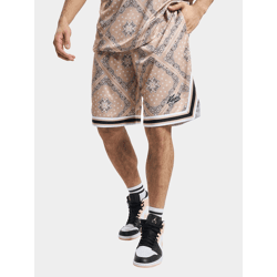 leichte Karl Kani Herren Shorts 140 g/m² Beige